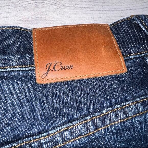 J. Crew Women's Billie Demi Boot Crop Jeans with Raw Hem and Stretch Size 24 - Picture 9 of 9